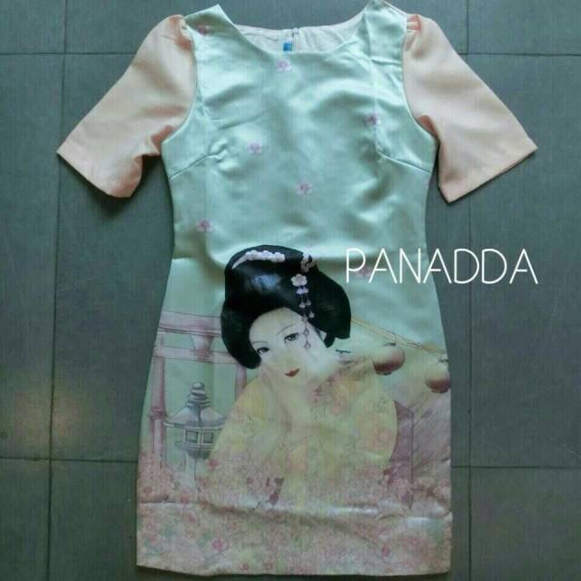 เดรสซาตินลายกิโมโน