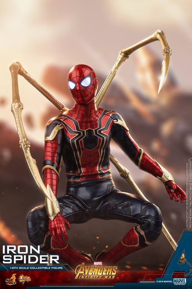 Hot Toys MMS482 AVENGERS: INFINITY WAR - IRON SPIDER