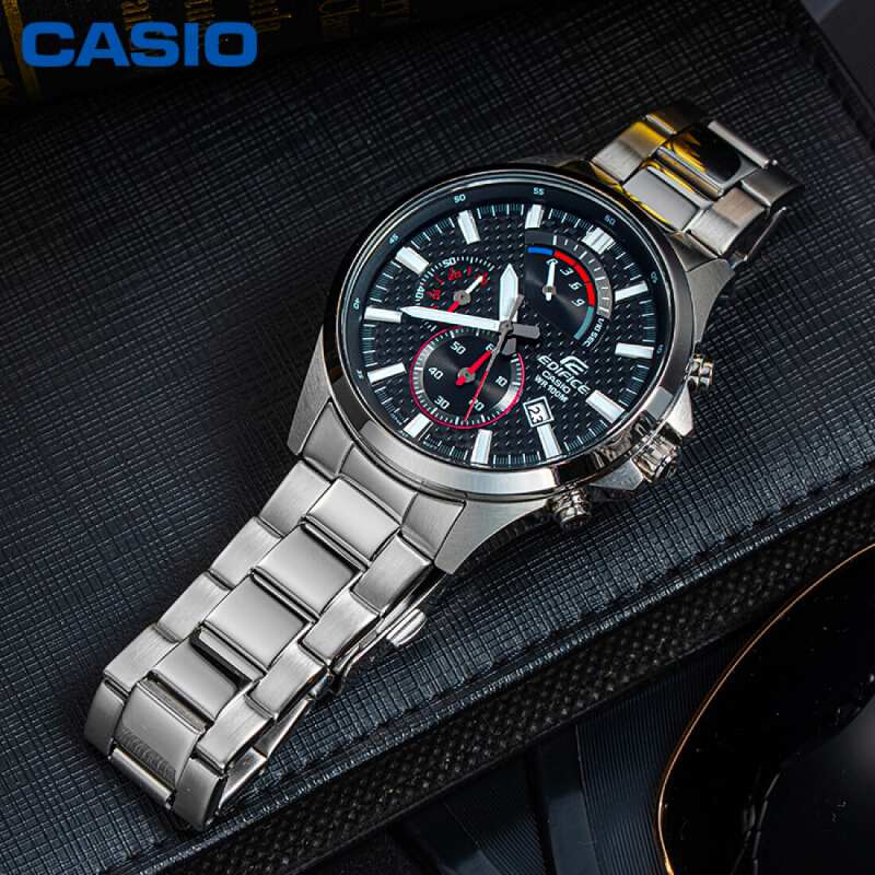 นาฬิกาข้อมือ Casio Edifice Chronograph EFR-530 Series EFV-530 EFV-530D EFV-530D-1A EFV-530D-1A
