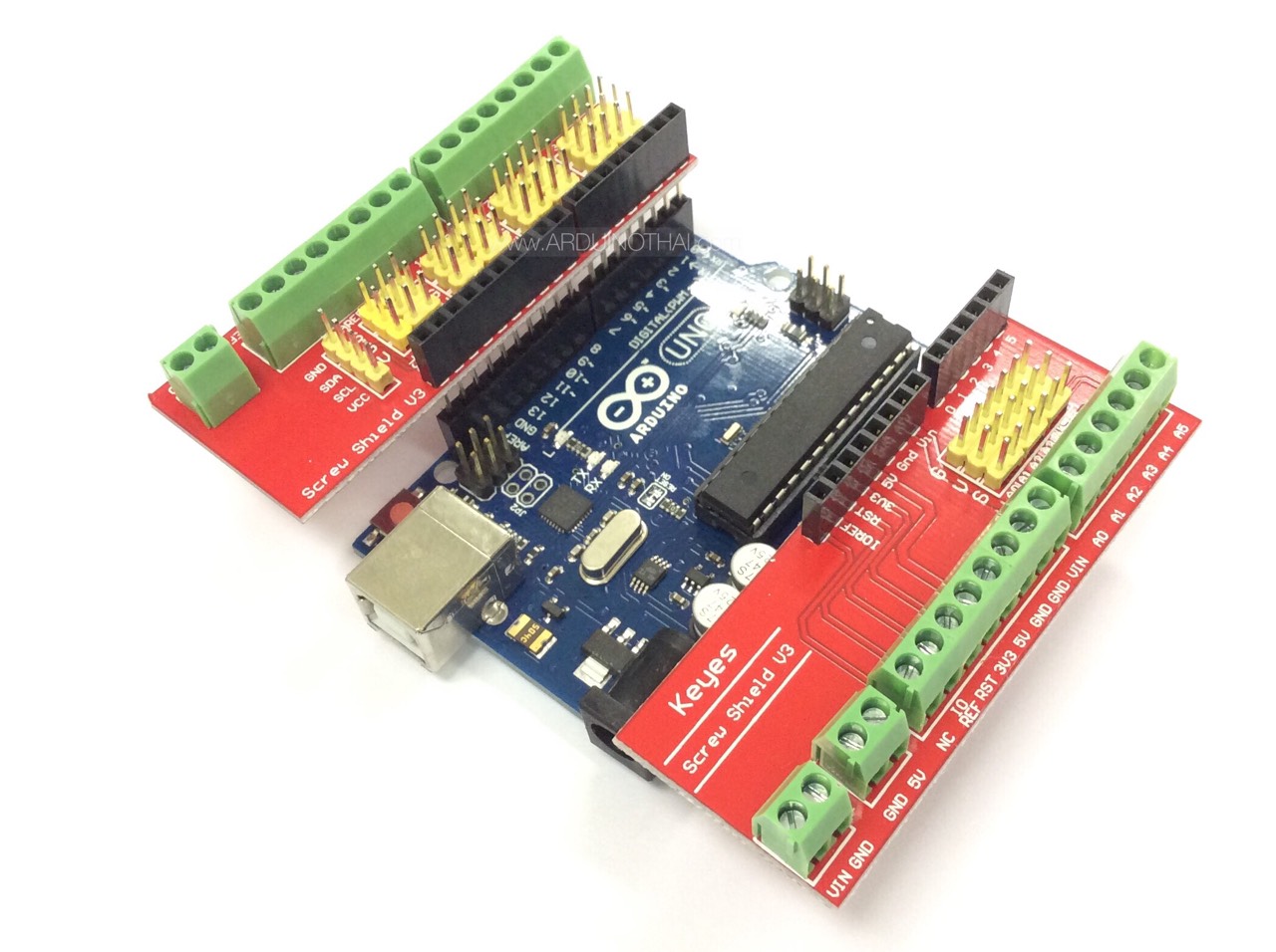 Screw Shield V3.0 สำหรับ Arduino UNO R3 / Arduino Mega 2560 สต็อกไทยส่งไว