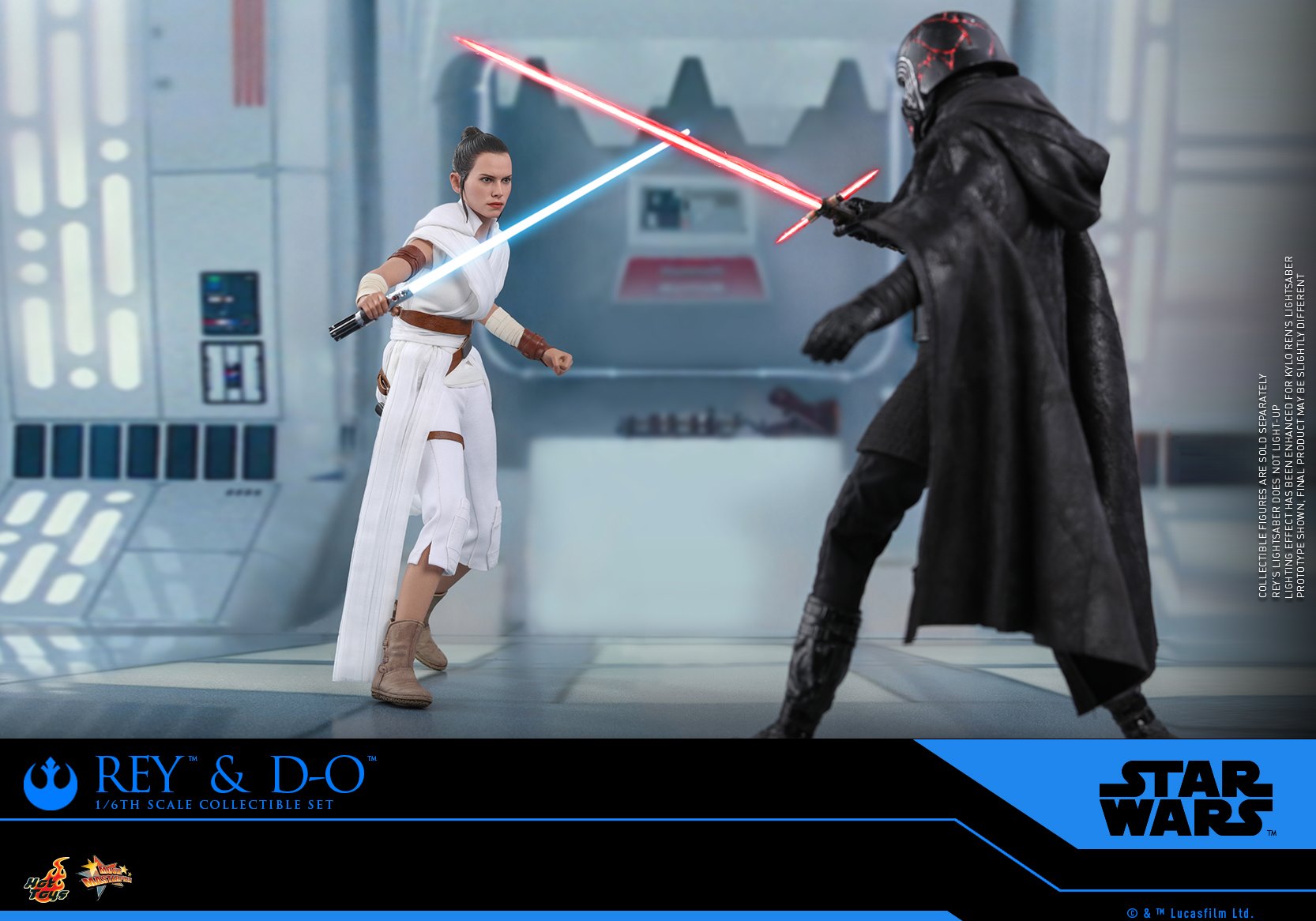 Hot Toys MMS559 Star Wars: The Rise of Skywalker 1/6 Rey and D-O