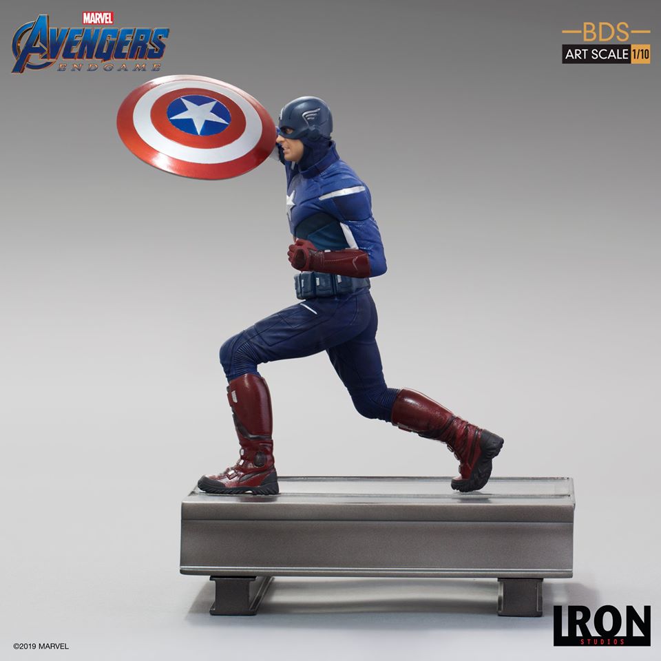 Iron Studios BDS Art Scale 1/10 Avengers: Endgame - Captain America 2012 (16F)