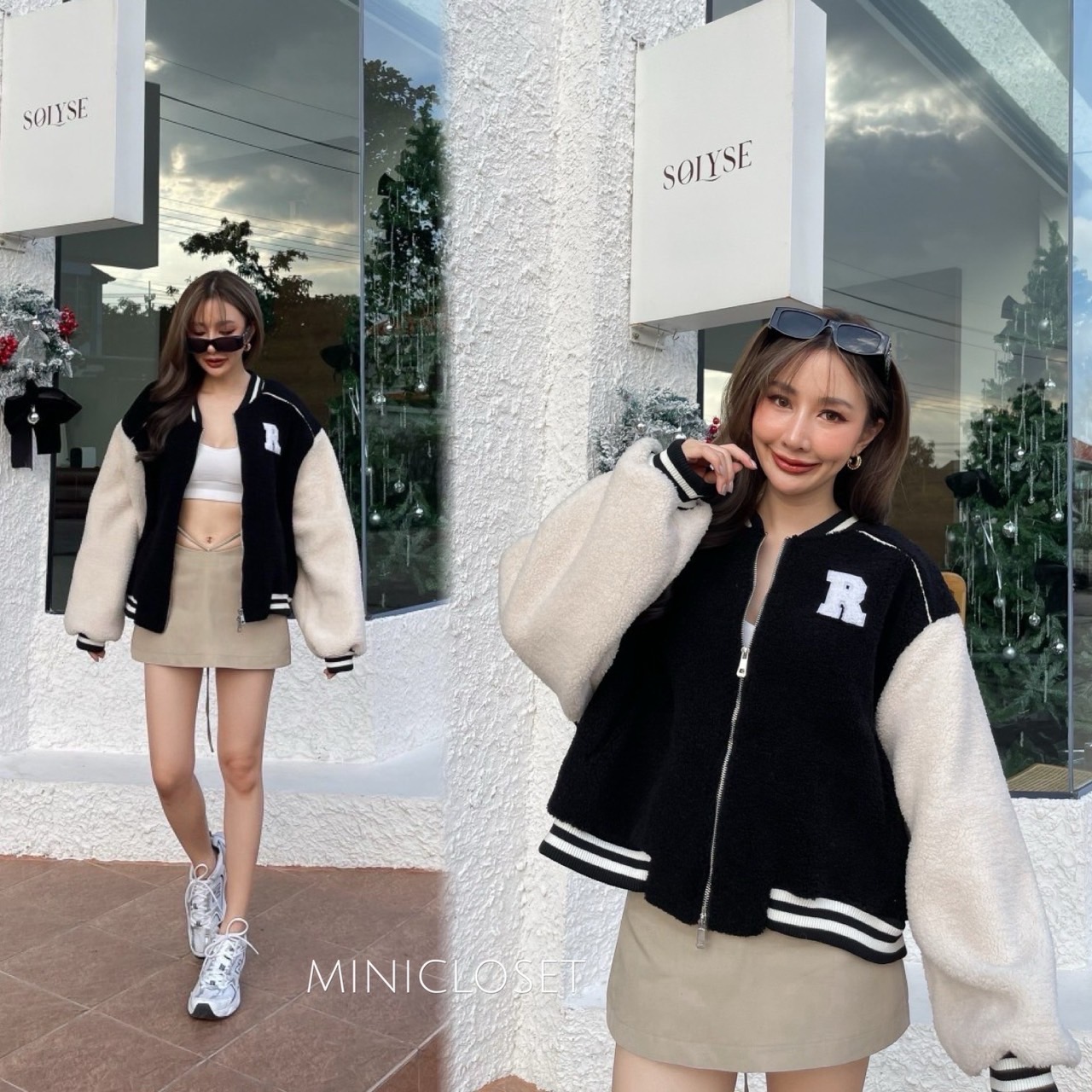 เสื้อแจ็คเก็ตแนวสตรีท ใส่ได้ทั้งชาย / หญิง