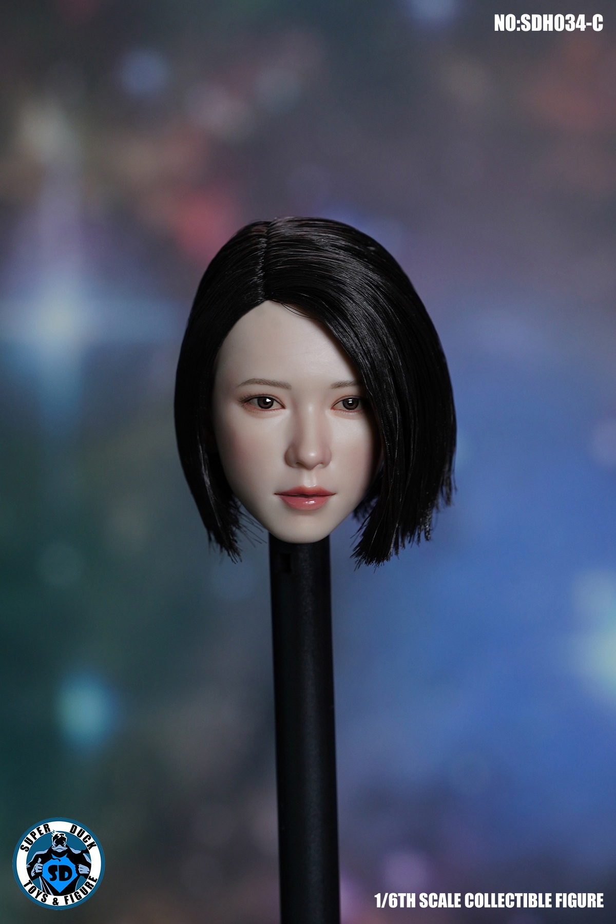 SUPER DUCK SDH034-B 1/6 Female Headsculpt