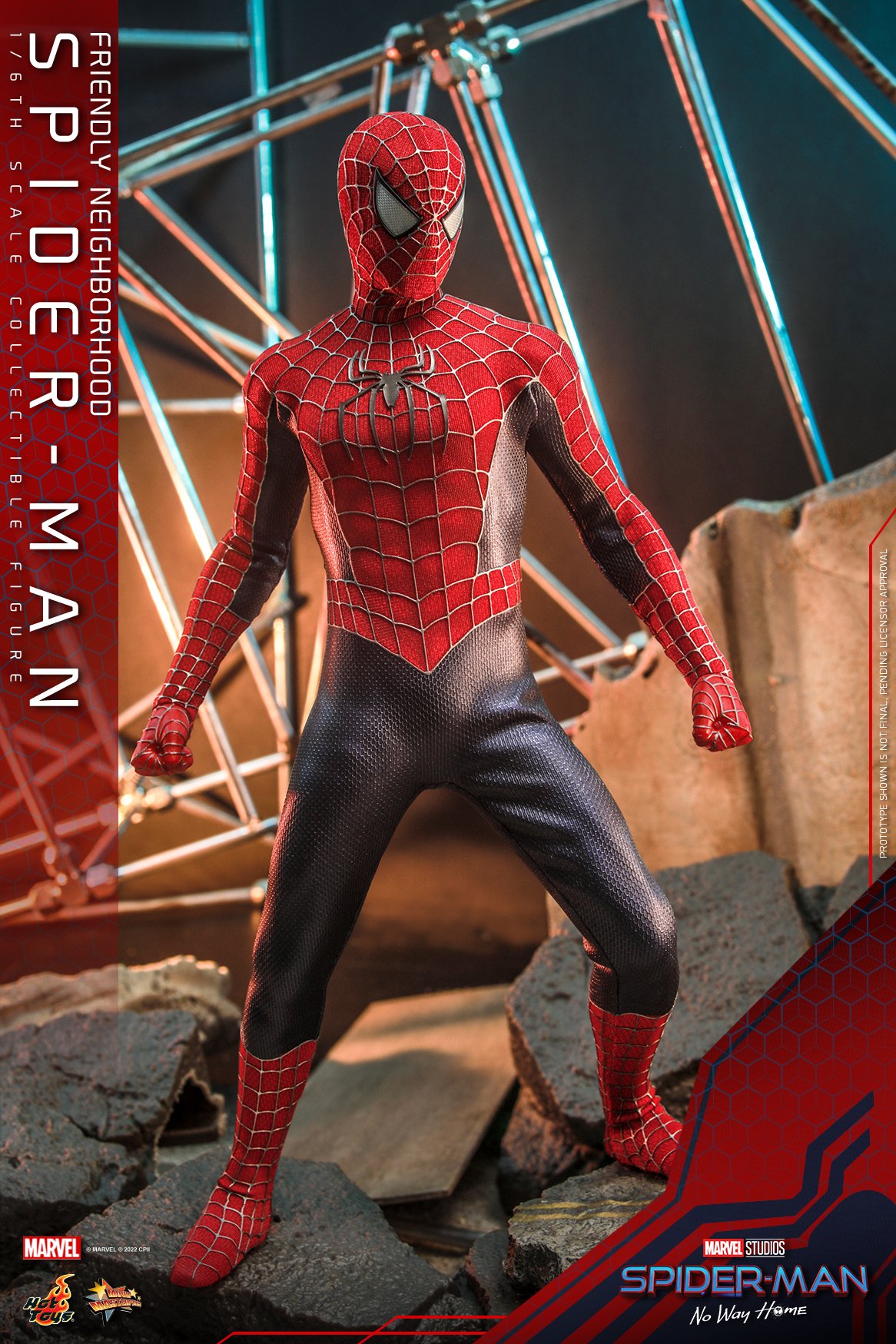 Hot Toys MMS661 1/6 Spider-Man: No Way Home - Friendly Neighborhood Spider-Man