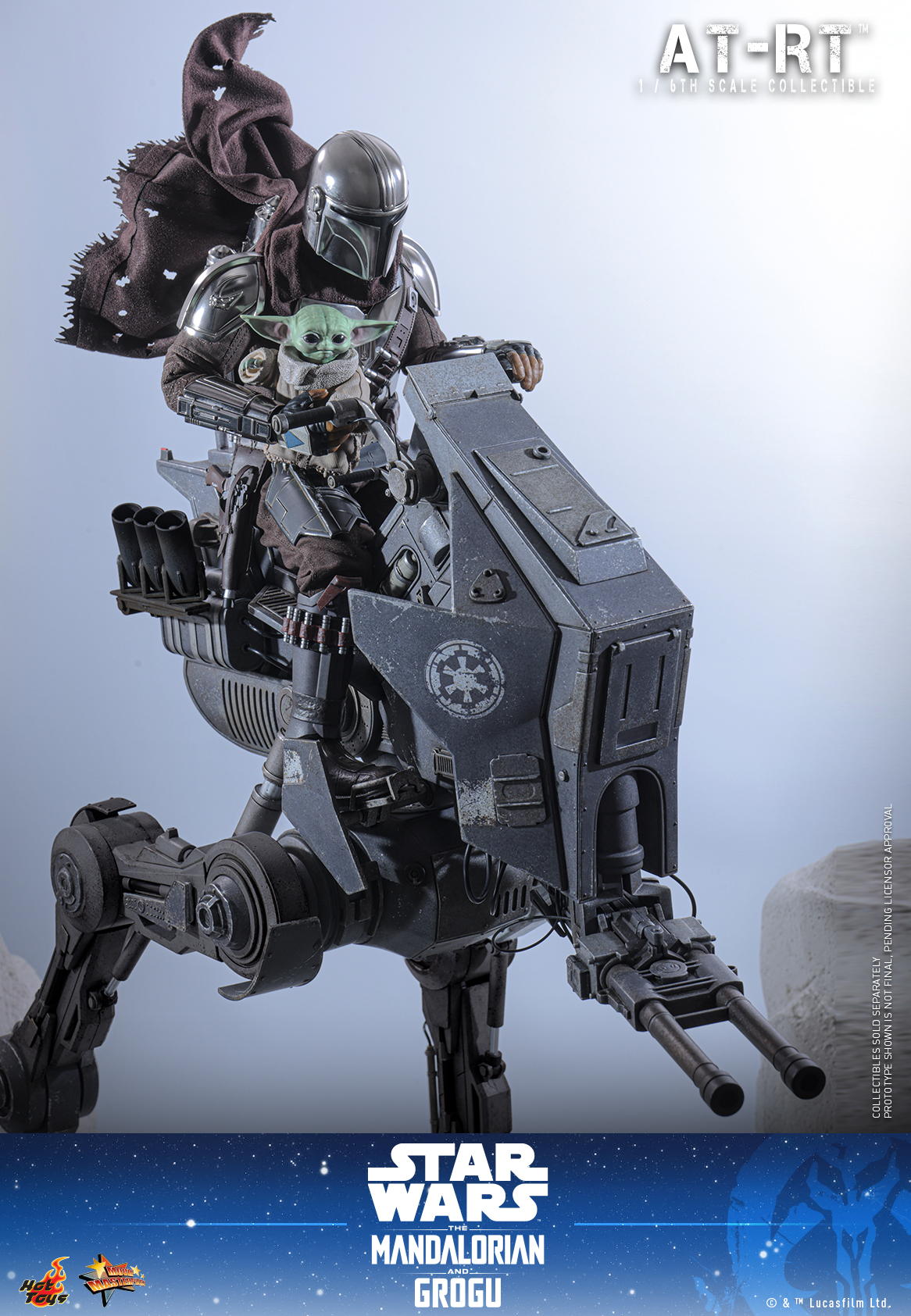 べ*あ様 Star Wars The Mandalorian Little St Hot Toys MMS874 Star Wars: The Mandalorian & Grogu - AT-RT