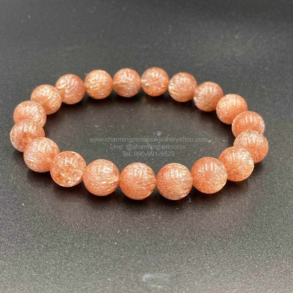 Tangerine Quartz แทนเจอรีนควอตซ์ 10 mm หินสำหรับการแสวงหาความสามารถใหม่ ๆ ที่จะเปลี่ยนแปลงบางส่วนของชีวิตของเรา