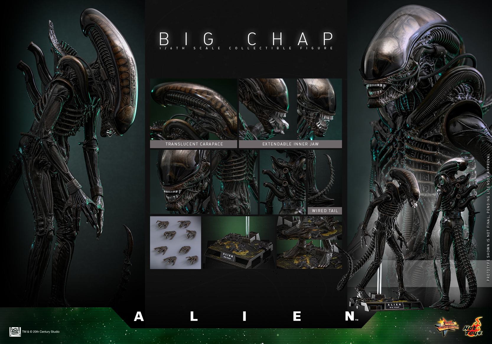 Hot Toys MMS826 Alien - Big Chap