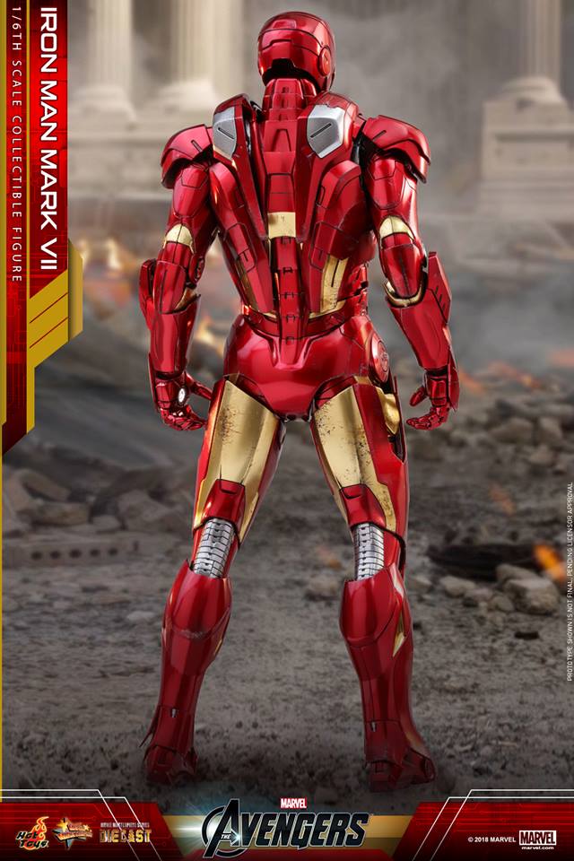 Hot Toys MMS500D27 THE AVENGERS - IRON MAN MARK VII