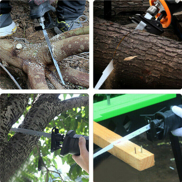 SW07 ชุดใบเลื่อยชัก 9 นิ้ว 5 ใบ ฟันคมพิเศษ สำหรับตัดไม้หนา ท่อ PVC พลาสติก ยาง