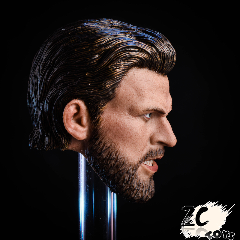 ZCToys ZC-T07 Bearded Beauty team headsculpt (Angry version)
