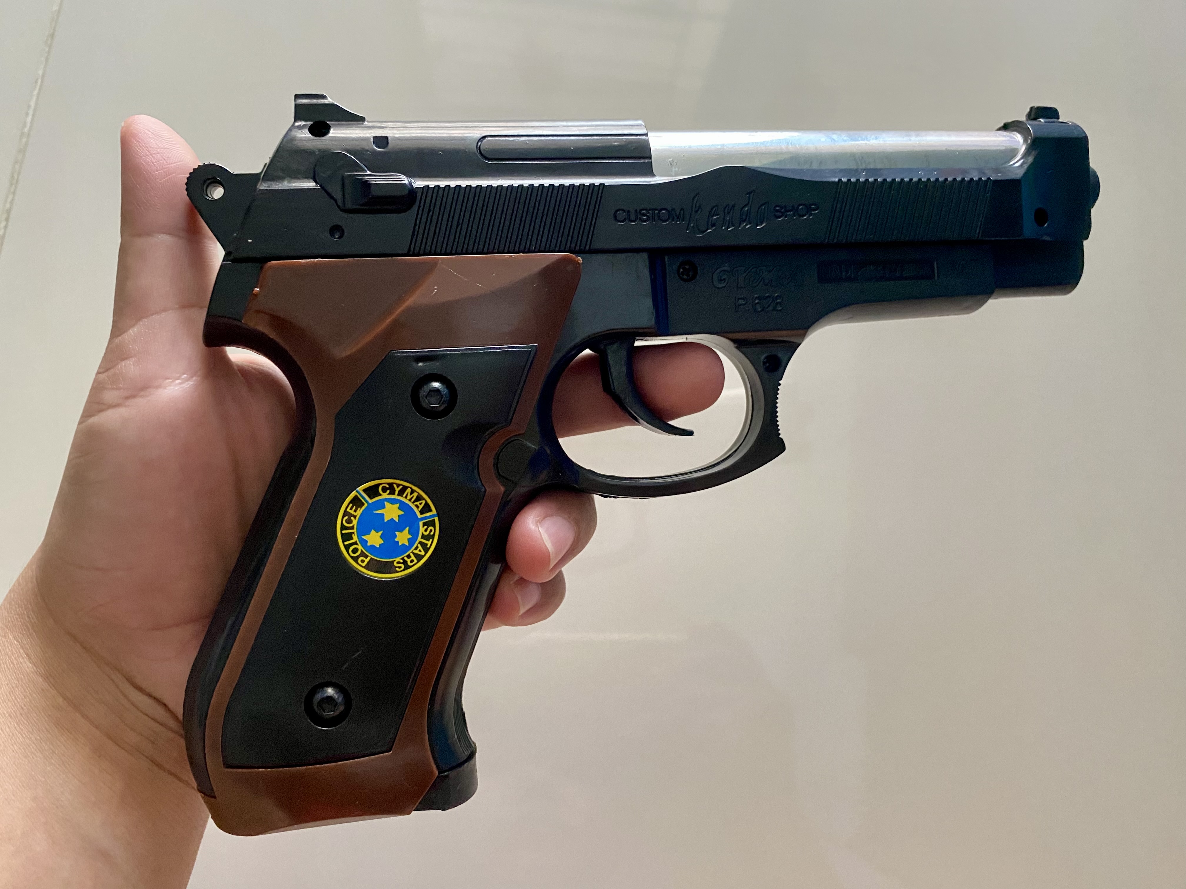 ของเล่นเด็ก ปืนอัดลมพลาสติก 18.5cm