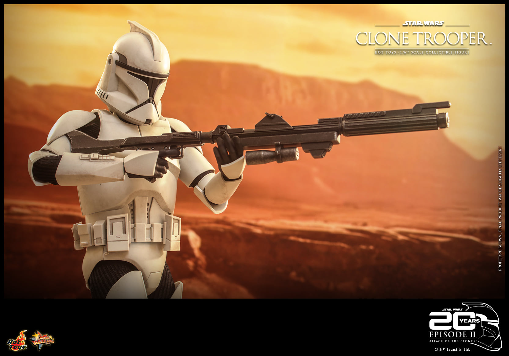 Hot Toys MMS647 1/6 Star Wars Episode II: Attack of the Clones™ - Clone Trooper™