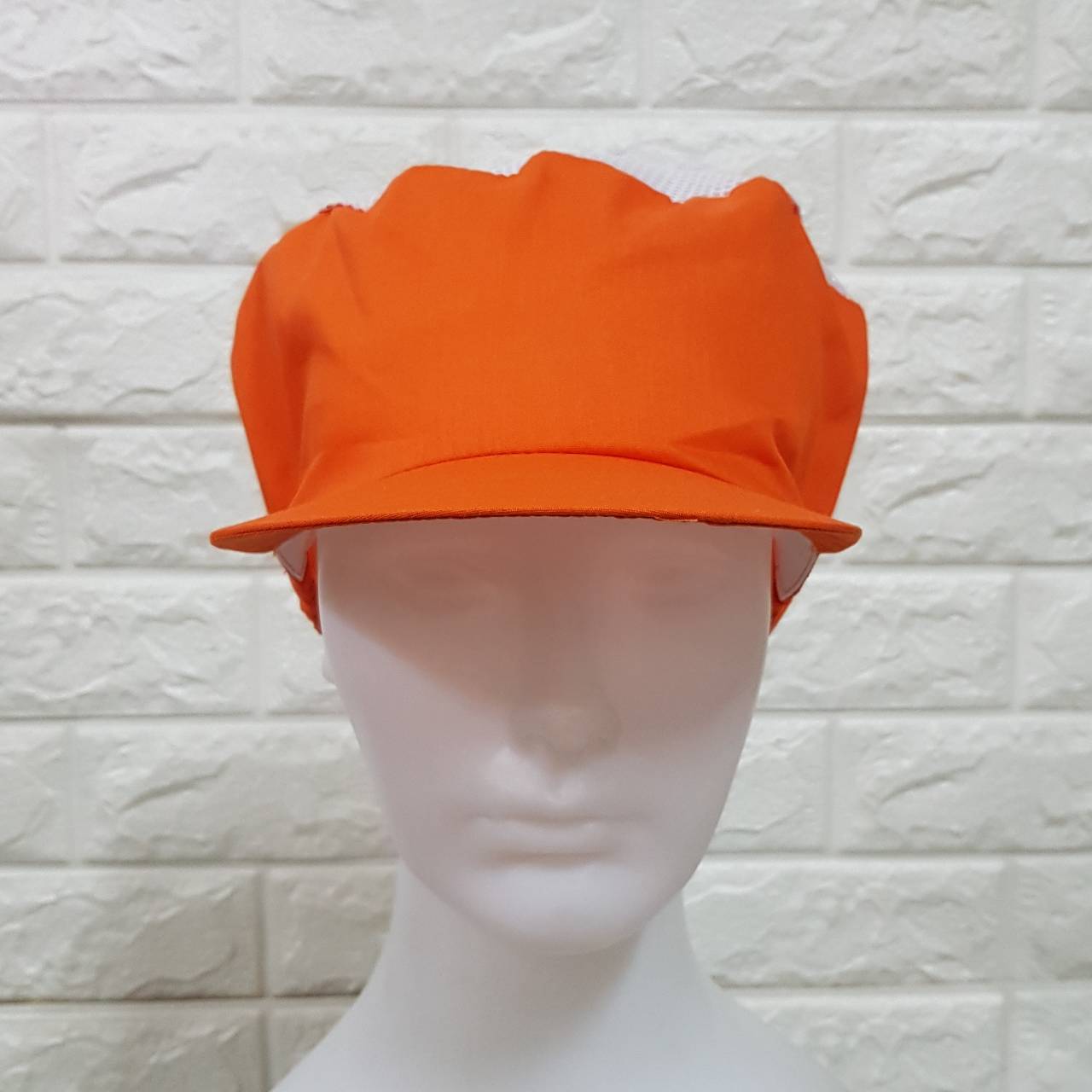 จำนวน 50 ใบ หมวกคลุมผมตาข่ายบน หมวกแม่ครัว หมวกพ่อครัว หมวกทำอาหาร หมวกโรงงานอุตส หมวกพนักงานฝ่ายผลิต หมวกอุตสาหกรรม หมวกคลุมเก็บผมชาย-หญิงหกรรม