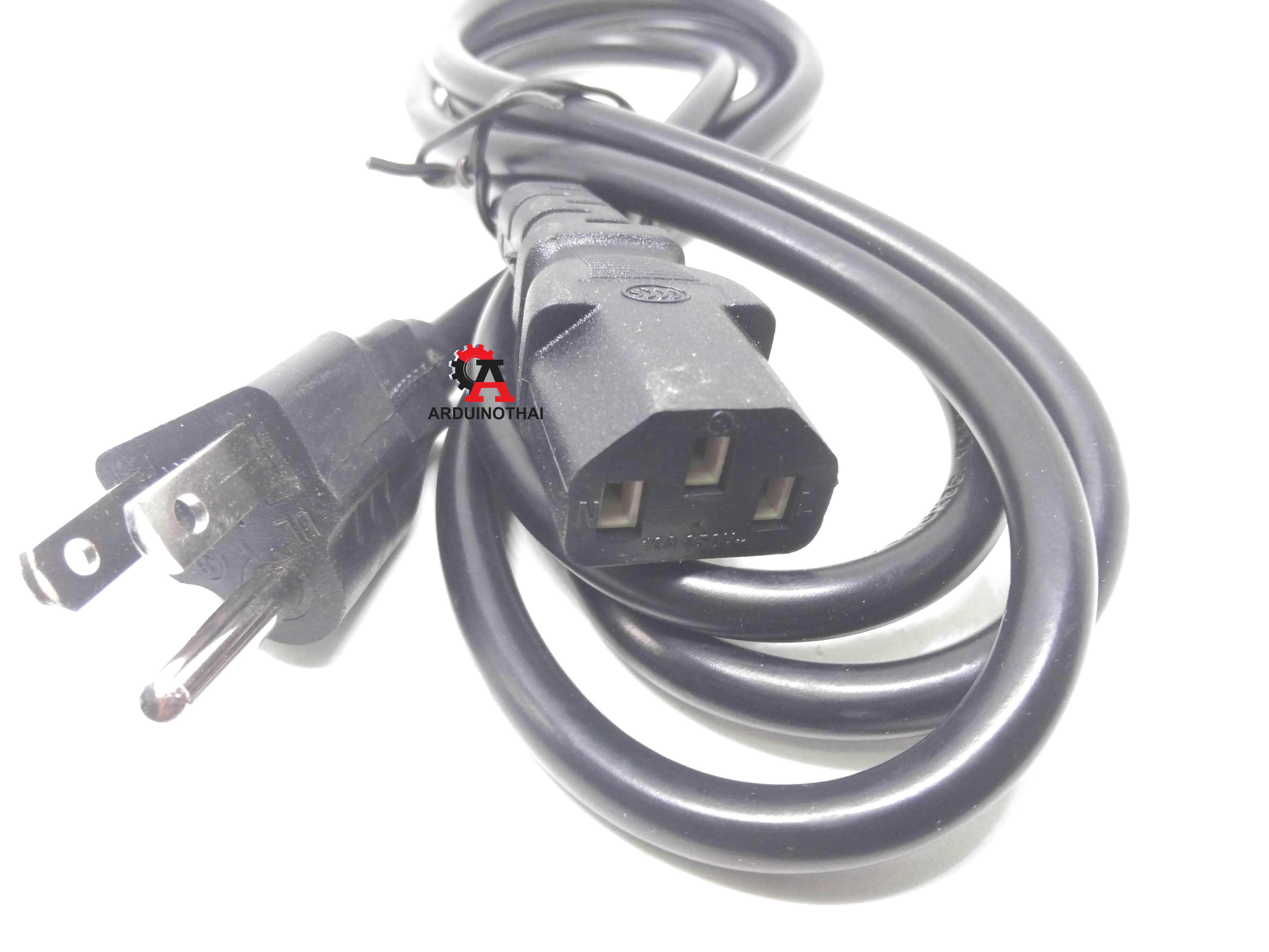 สายไฟ AC power ยาว 1.8 m