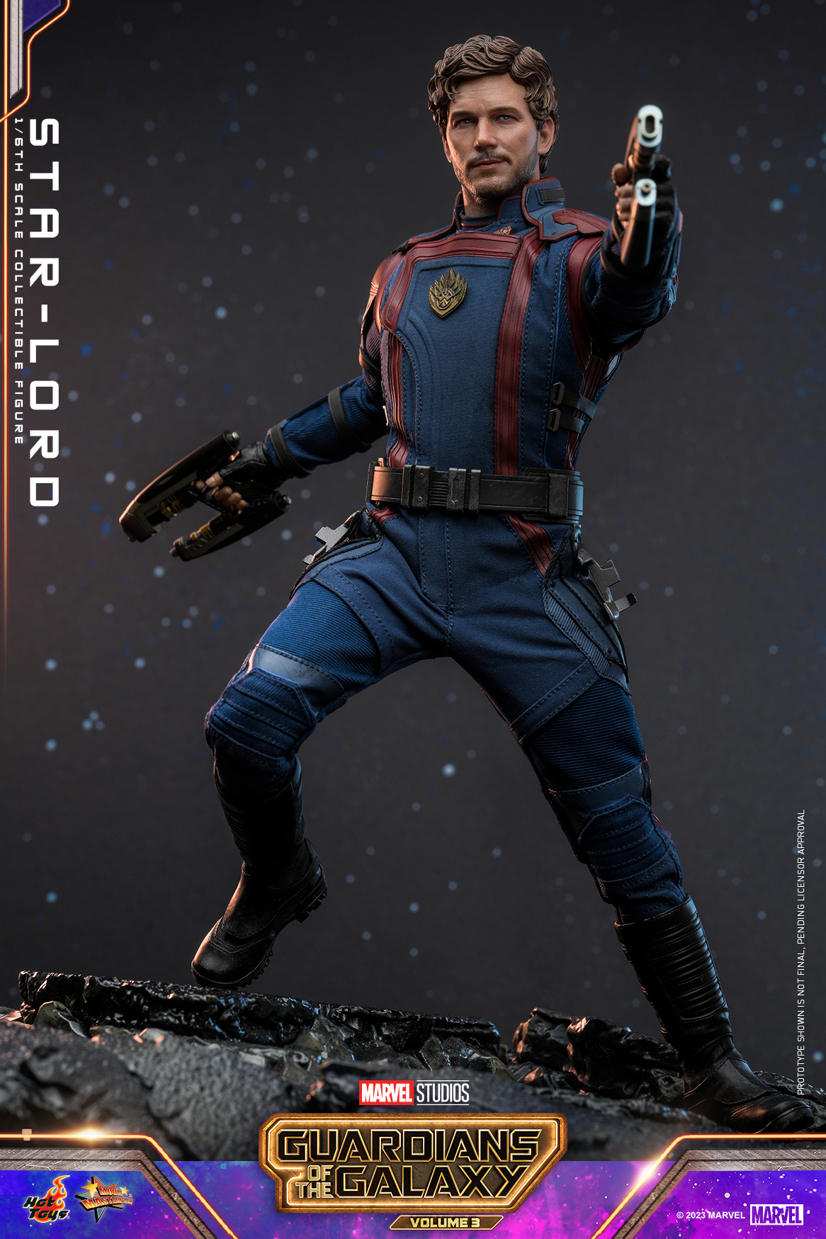 Hot Toys MMS709 1/6 Guardians of the Galaxy Vol. 3 - Star-Lord