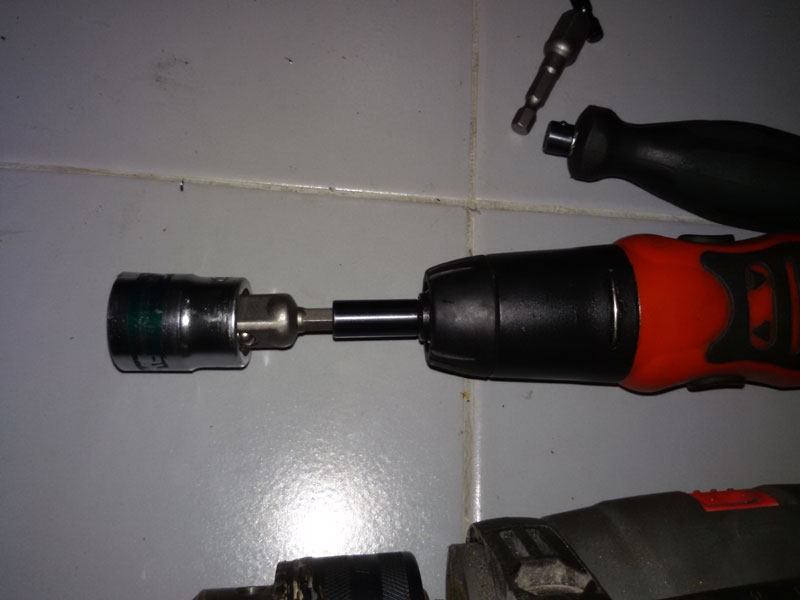 AD01 ข้อต่อไขควงแกนหกเหลี่ยม 1/4 เข้ากับลูกบล็อค ยกชุด 3 ขนาด สำหรับบล็อค 1/4 นิ้ว , 3/8 นิ้ว, 1/4 นิ้ว