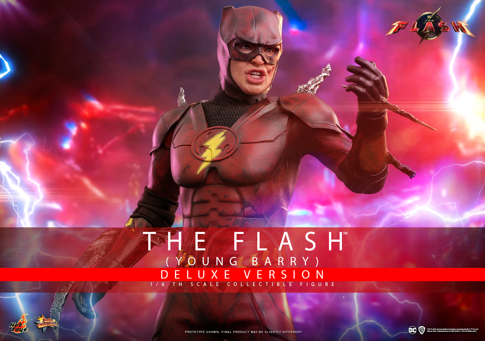 Hot Toys MMS724 1/6 The Flash - The Flash (Young Barry) [Deluxe Version]