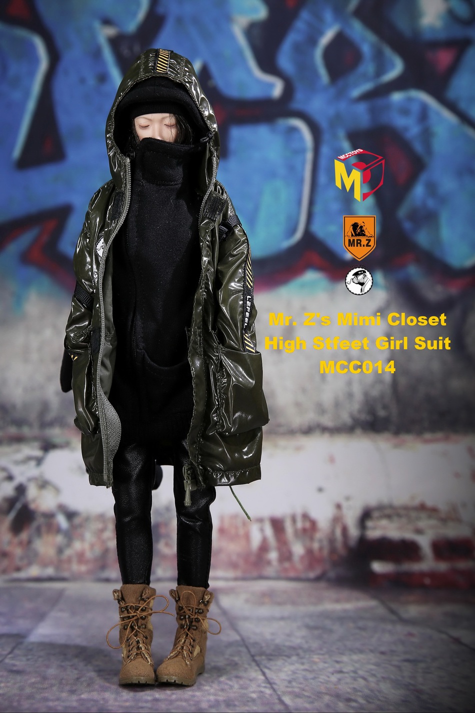 MCCToys x Mr Z’s MCC014 Mini Closet - High Street Girl Suits