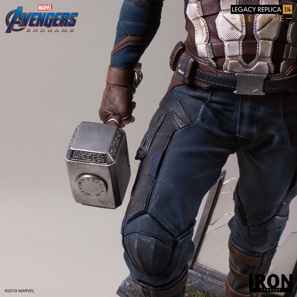 Iron Studios Deluxe Legacy Replica 1/4 Avengers: Endgame - Captain America