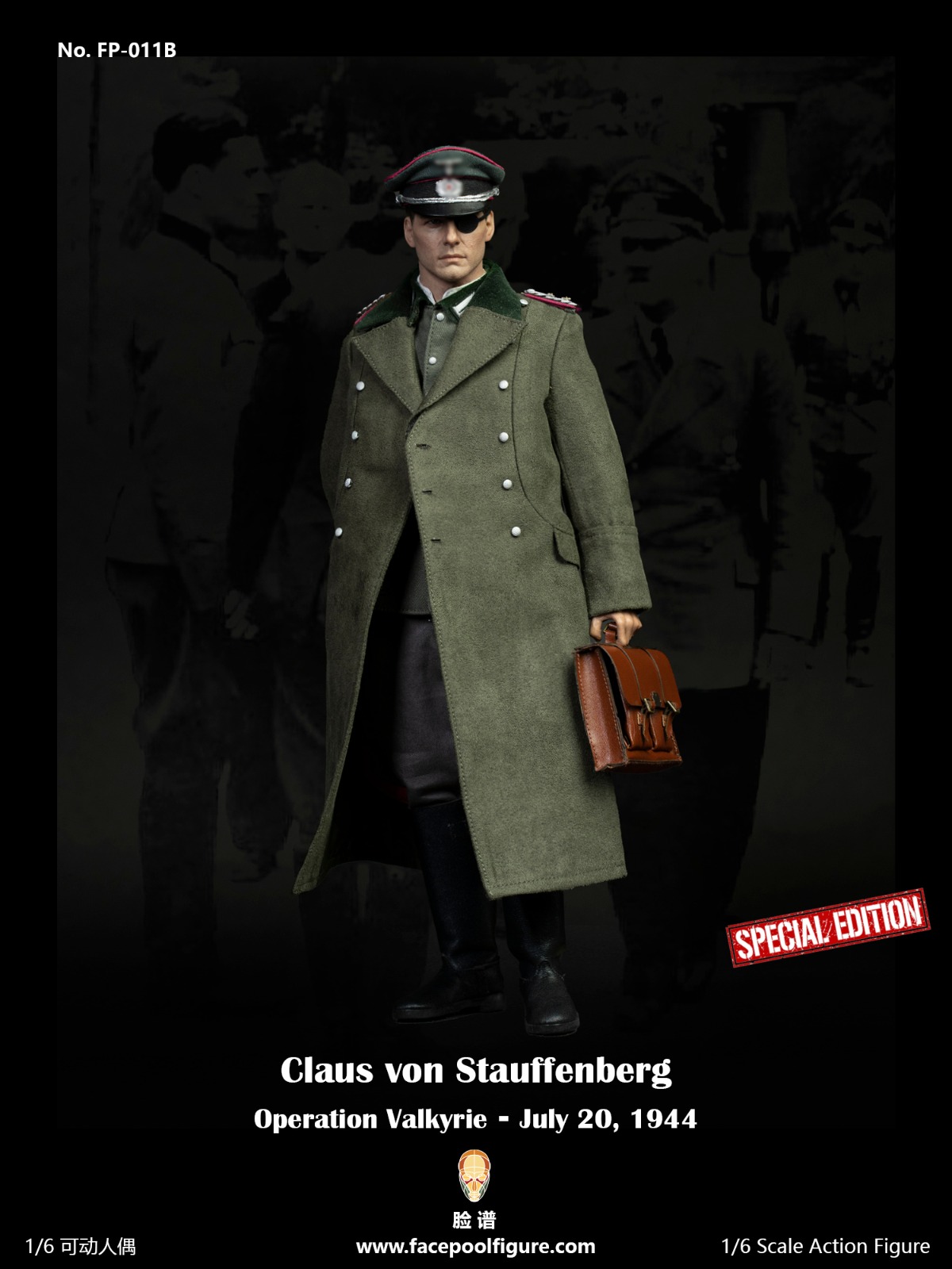 Facepoolfigure FP-011B 1/6 Discover History Series - Operation Valkyrie (Special Edition)