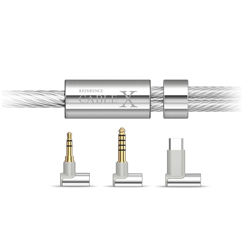 TANCHJIM Cable X สายอัพเกรดโลหะผสม ทองแดง ชุบเงิน ถอดเปลี่ยนปลั๊กได้ ประกันศูนย์ไทย