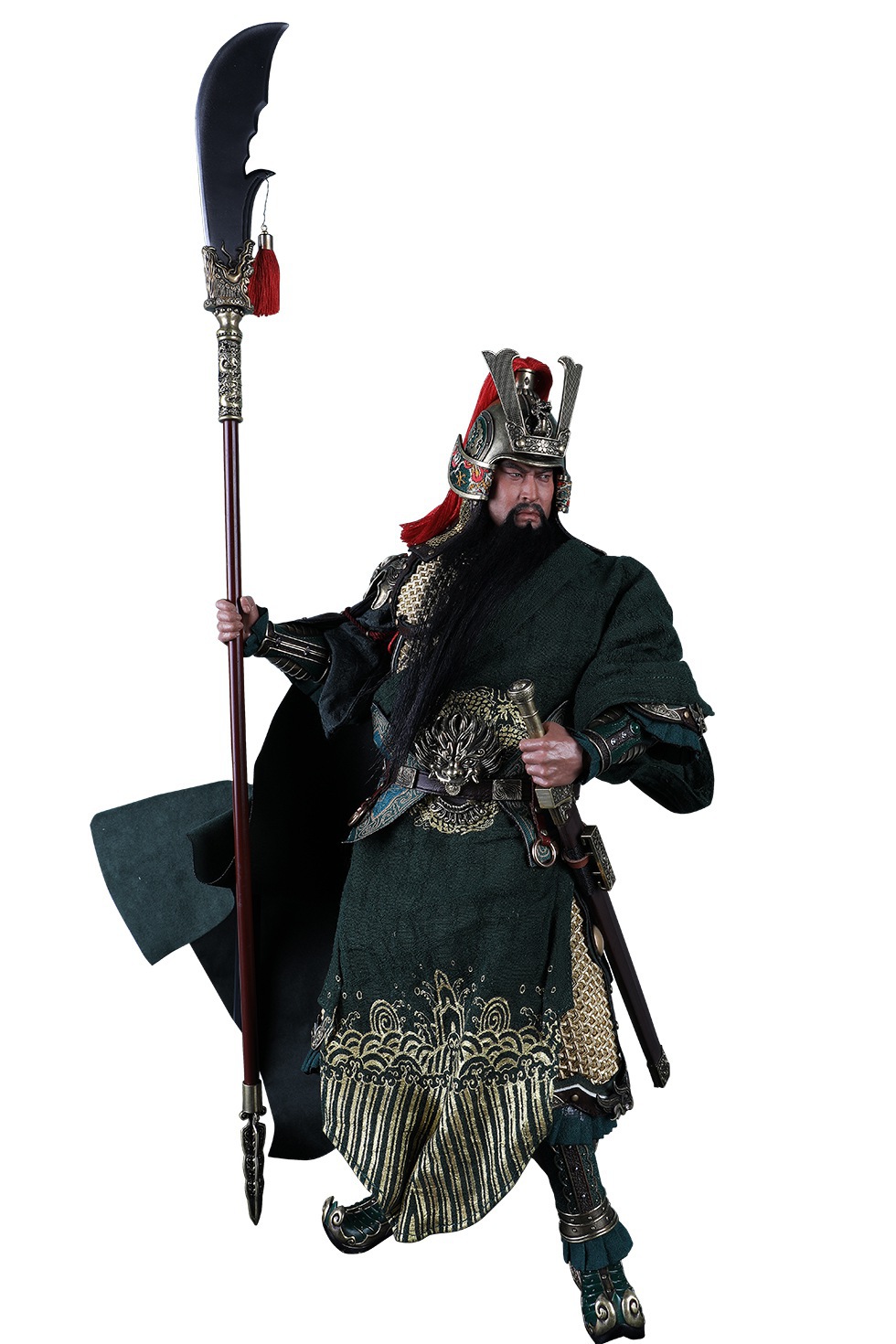 303TOYS MP009 1/6 THREE KINGDOMS SERIES - MARQUIS GUAN YU YUNCHANG, GOD OF WAR (EXCLUSIVE COPPER VERSION)