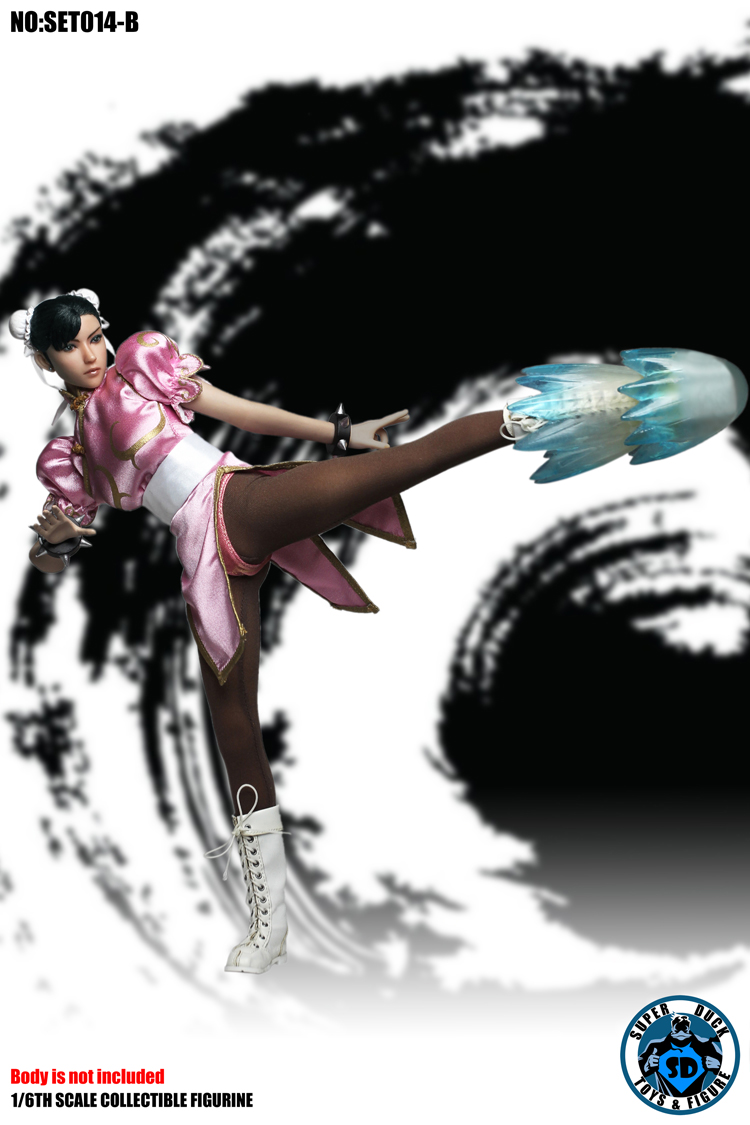 SUPER DUCK SET014-A 1/6 Cosplay China Fighting Goddess (Blue)