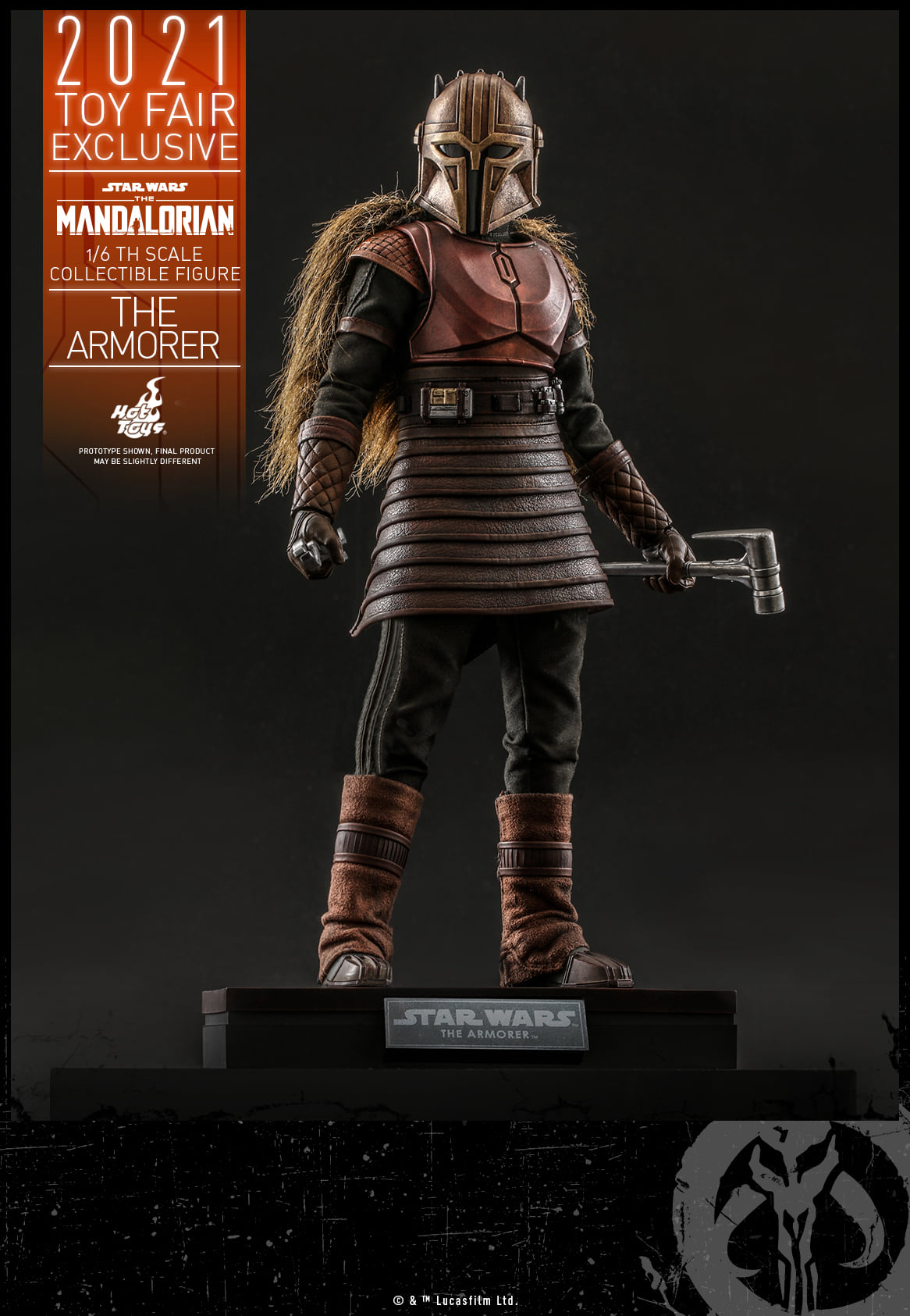 Hot Toys TMS044 1/6 Star Wars: The Mandalorian™ - The Armorer™ [Toy Fair Exclusive 2021]