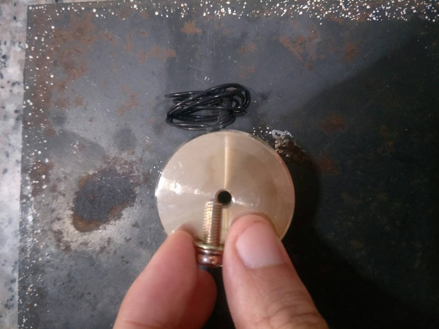 OT58 แม่เหล็กไฟฟ้า 12/24V สำหรับ DIY จับเหล้ก ต่างๆ