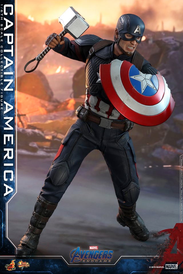 Hot Toys MMS536 Avengers: Endgame - Captain America