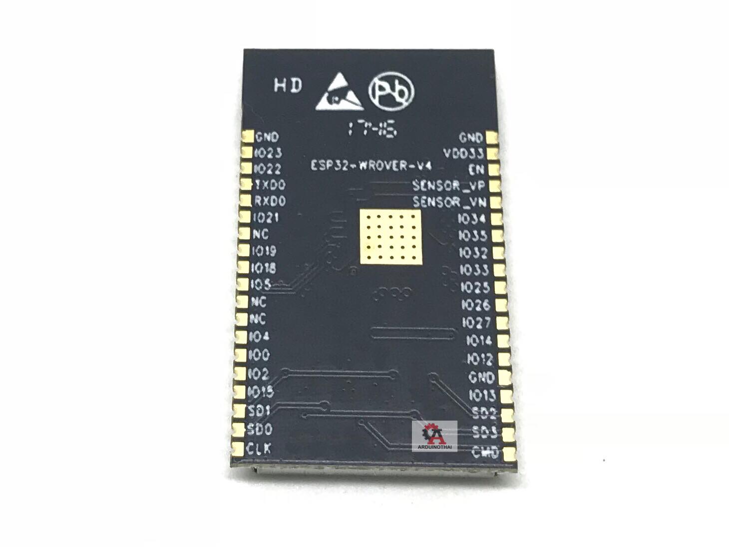 ESP32 WROVER module PCB and IPEX version