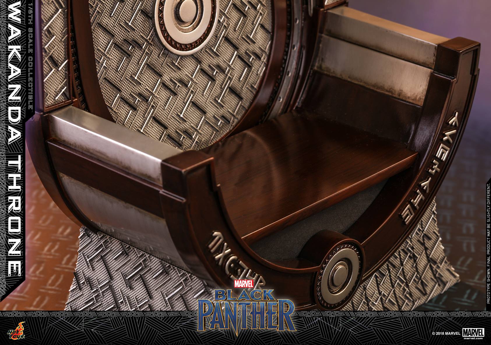 Hot Toys ACS005 BLACK PANTHER - WAKANDA THRONE