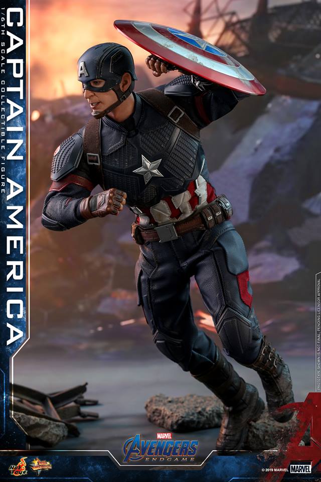 Hot Toys MMS536 Avengers: Endgame - Captain America