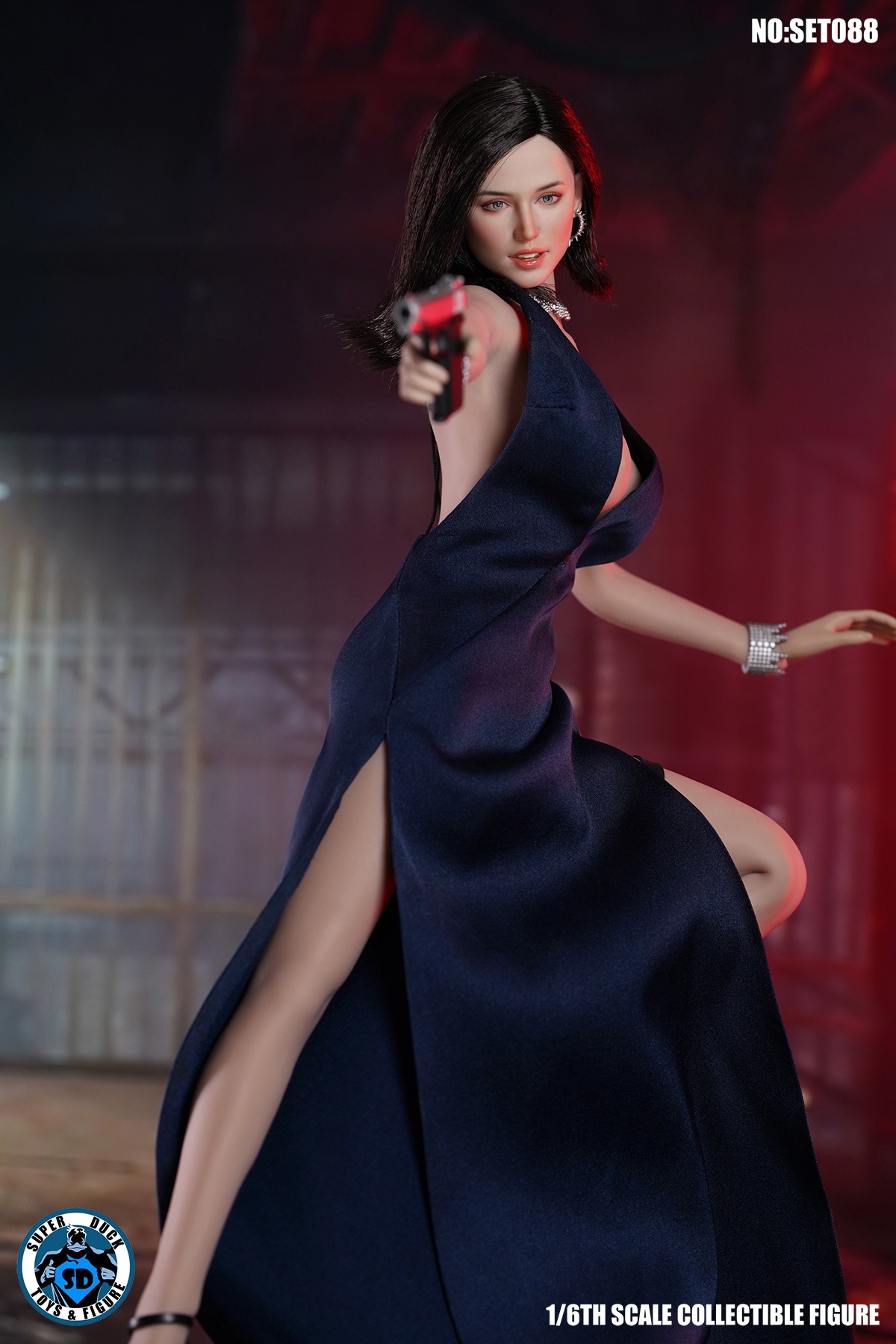 SUPER DUCK SET088 1/6 Sexy CIA Female Agent Accessories Set