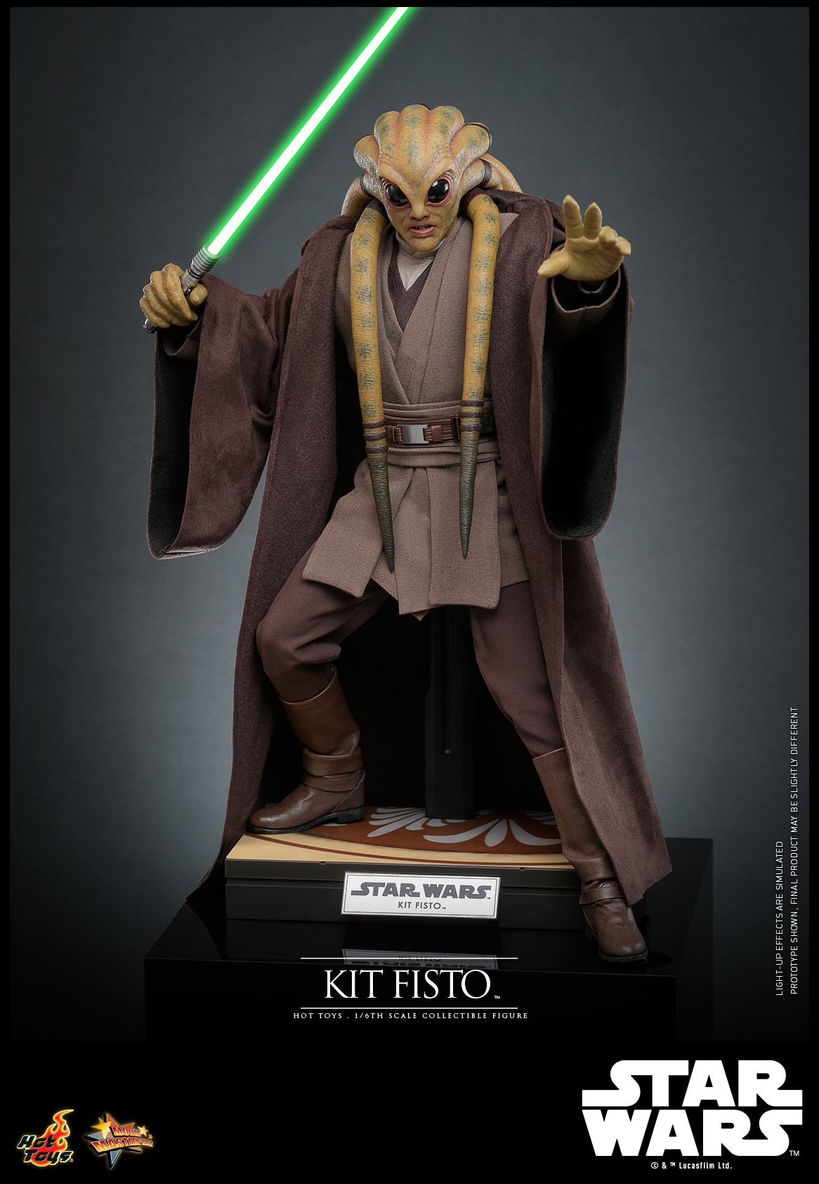 Hot Toys MMS751 Star War Episode III: Revenge of the Sith - Kit Fisto
