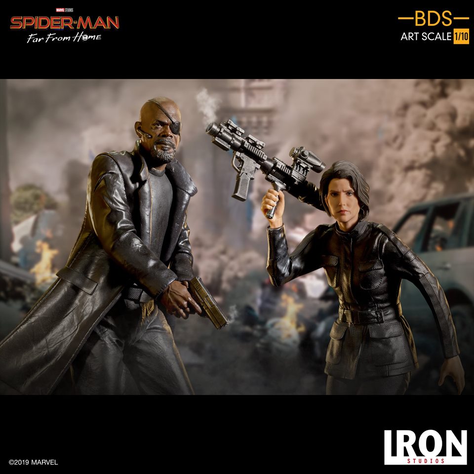 Iron Studios BDS Art Scale 1/10 Spider-Man: Far From Home - Nick Fury