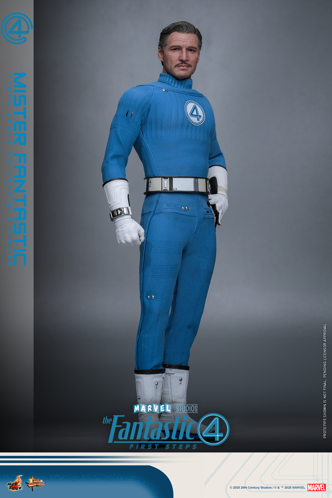 Hot Toys MMS821 The Fantastic Four: First Steps - Mister Fantastic