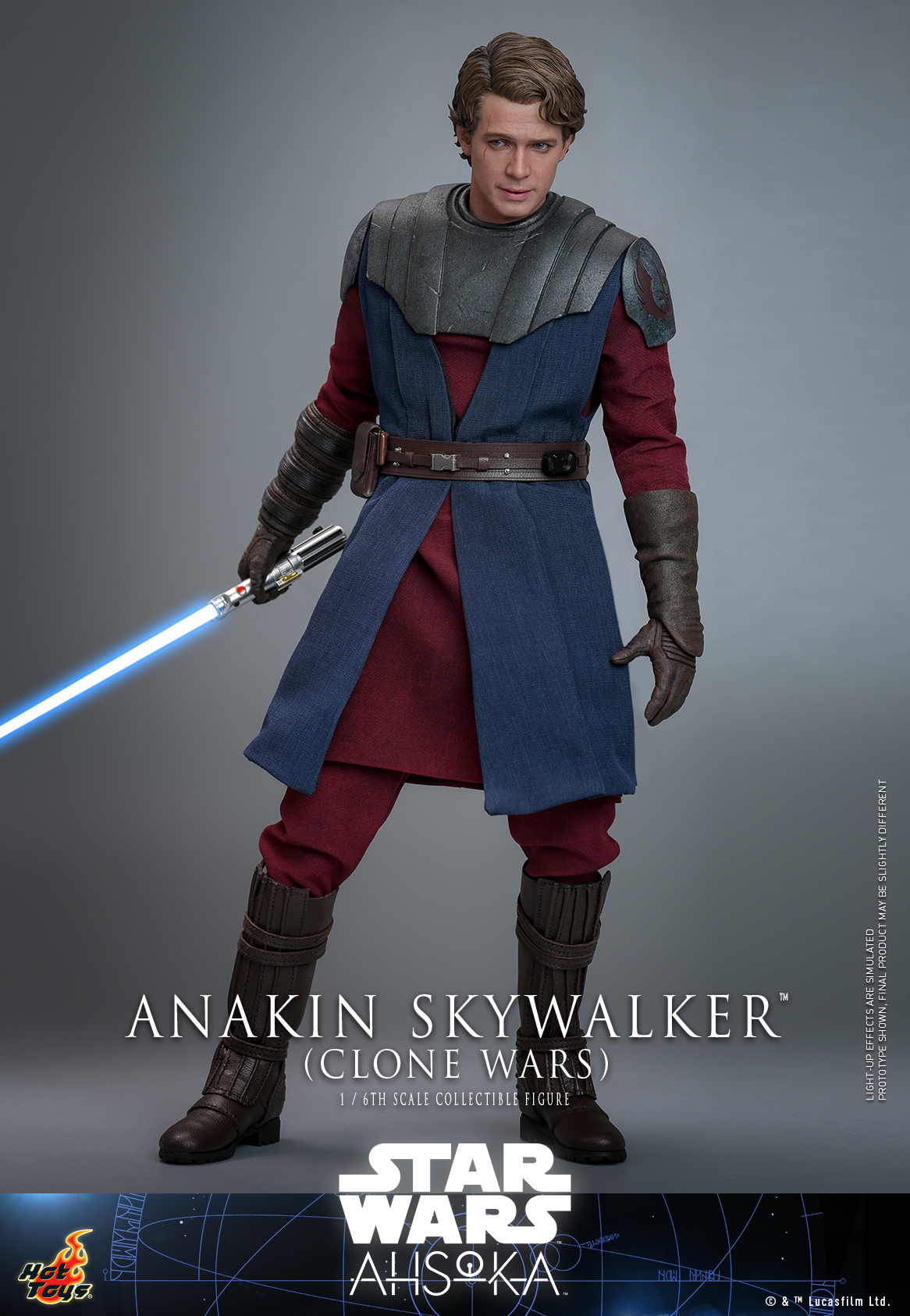 Hot Toys TMS129 Star Wars: Ahsoka™ - Anakin Skywalker™ (Clone Wars)