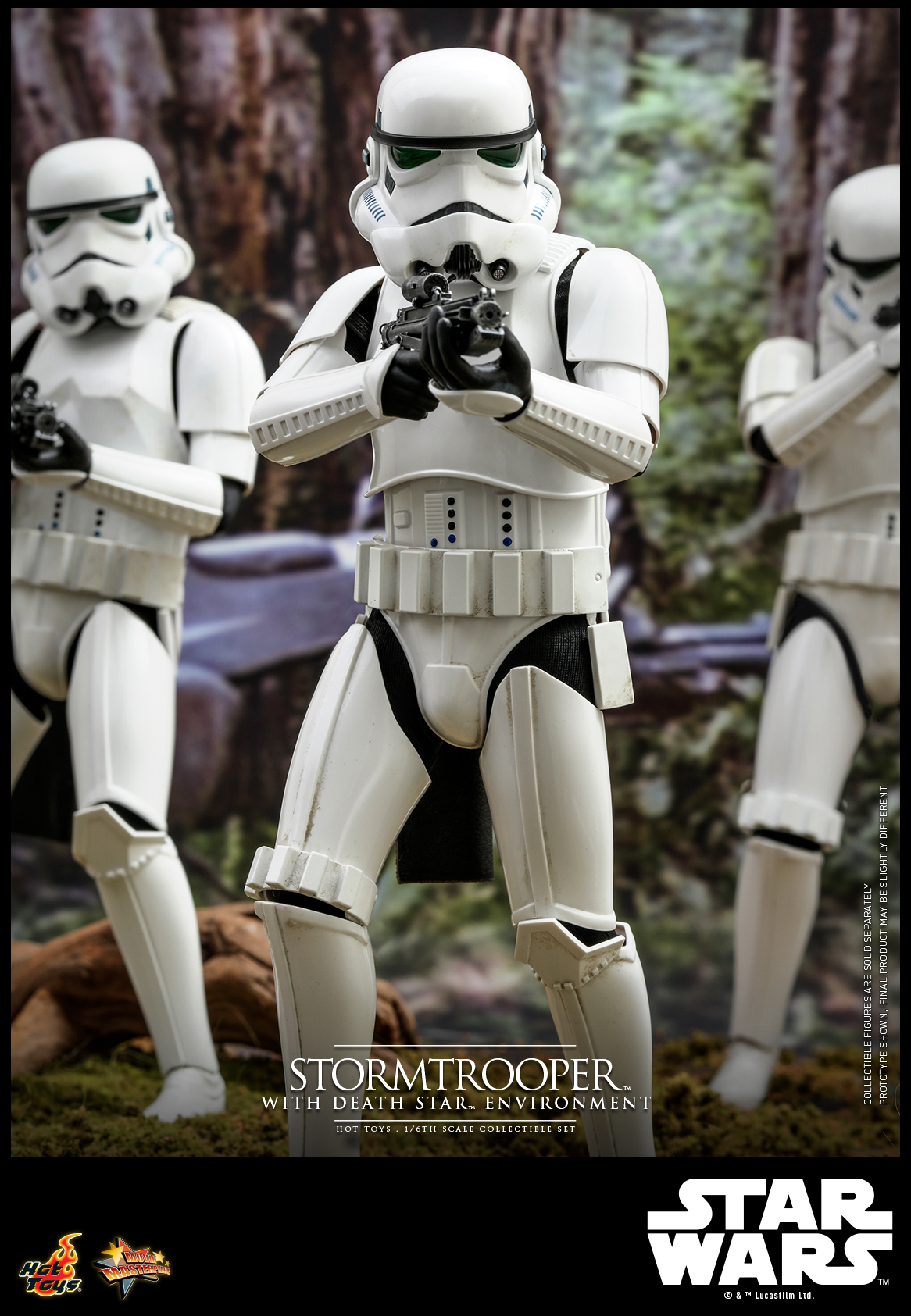 Hot Toys MMS736 Star Wars™ - Stormtrooper™ with Death Star™ Environment