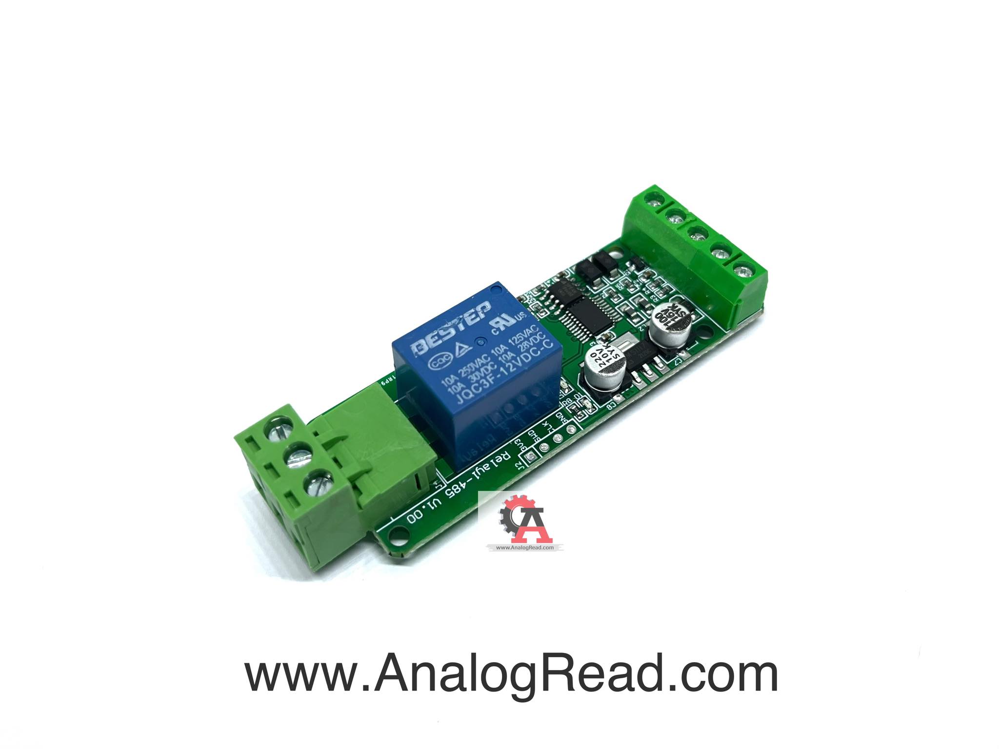 Modbus-Rtu 1 way relay module RS485/TTL(12V)