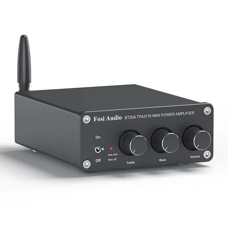 Fosi Audio BT20A Bluetooth Amplifier ClassD ชิป TPA3116D2 x2 ประกันศูนย์ไทย