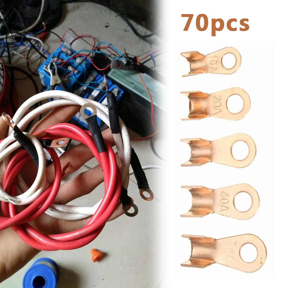 CR02 ชุดหางปลาทองแดง 70 ชิ้น 10/20/30/40/50A ทองแดงแท้ !!!