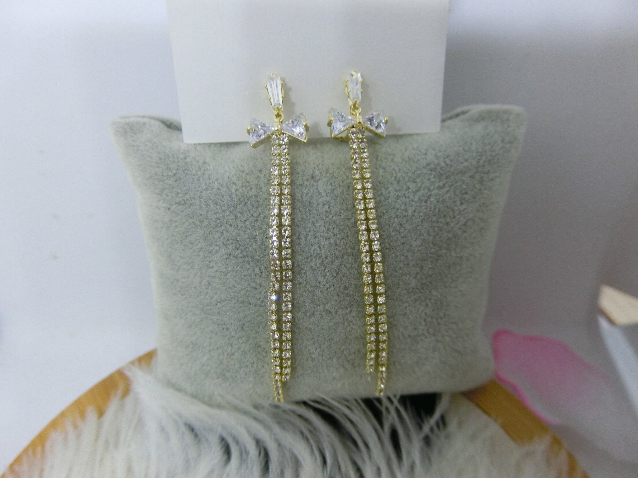 ต่างหูหนีบ Bow 20 มีซิลิโคนรอง หนีบไม่เจ็บ เงินแท้92.5% ไม่เจาะหูก็สวยได้_EC249