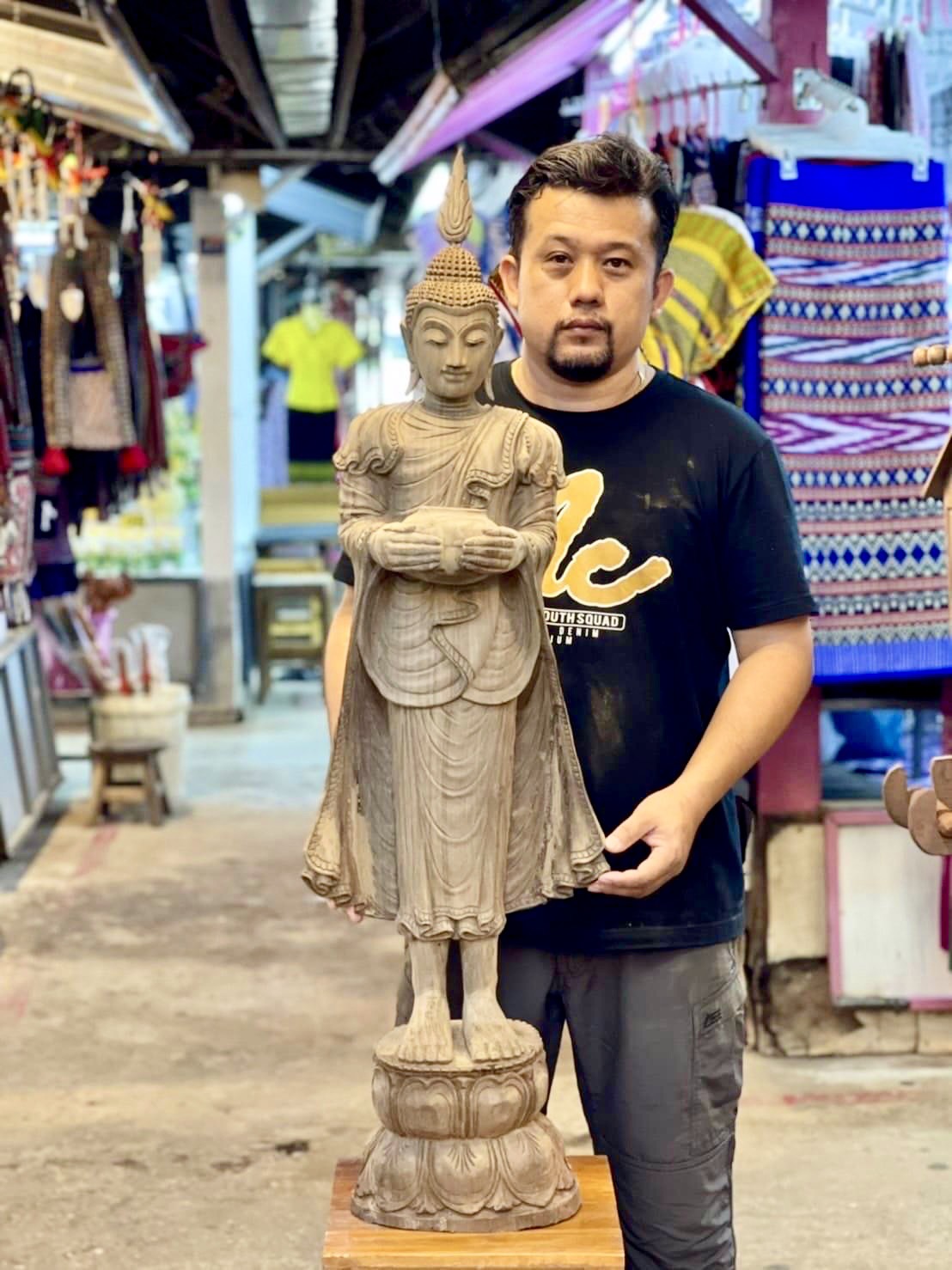 พระบูชาไม้ตะเคียน พระพุทธรูปไม้ตะเคียน