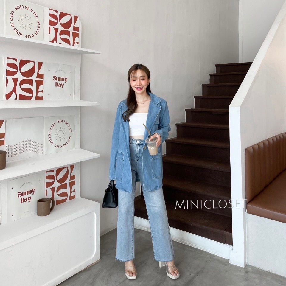 เสื้อสูทยีนส์ เบลเซอร์ยีนส์สวยๆ