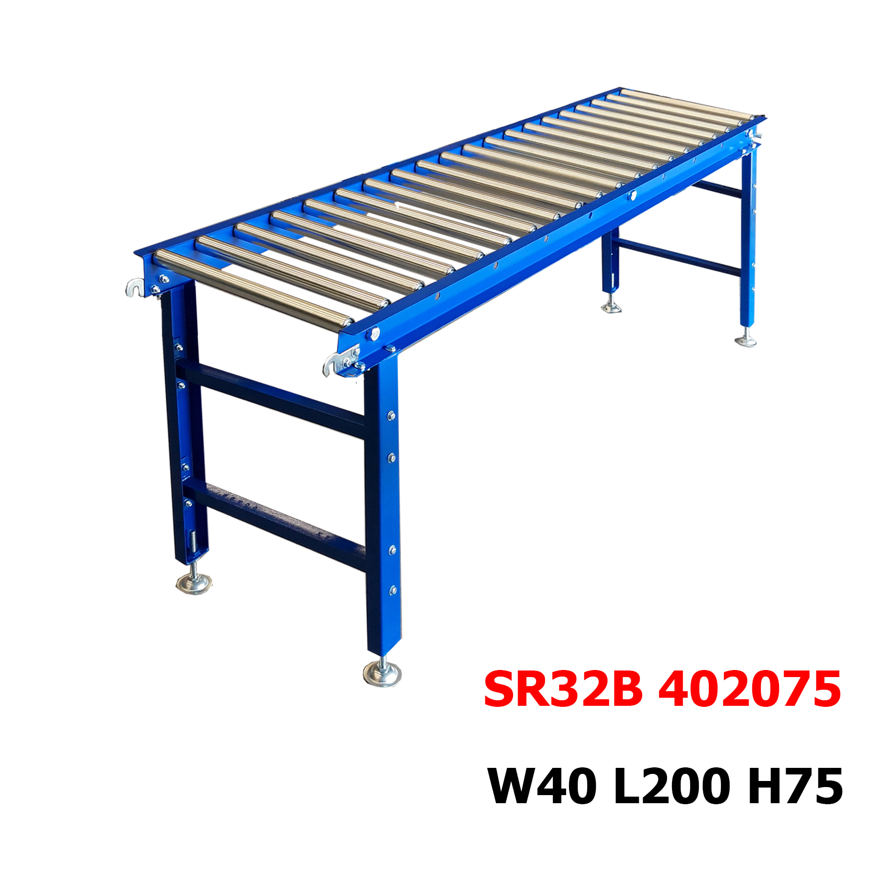 SPEEDWAY รางลูกกลิ้งลำเลียง กว้าง 40 ซม. ยาว 2 ม. สูง 75 ซม. ( Model SR32B 402075 )