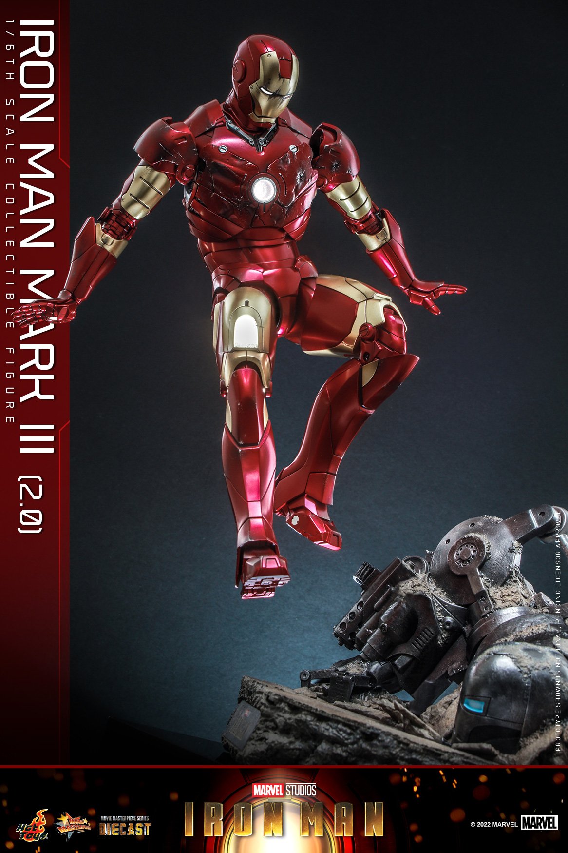 Hot Toys MMS664D48 1/6 Iron Man - Iron Man Mark III (2.0)