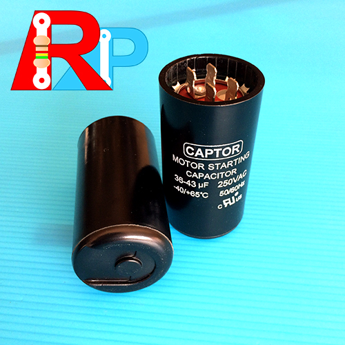 คาปา สตาร์ท 36-43uF 220/250vAC