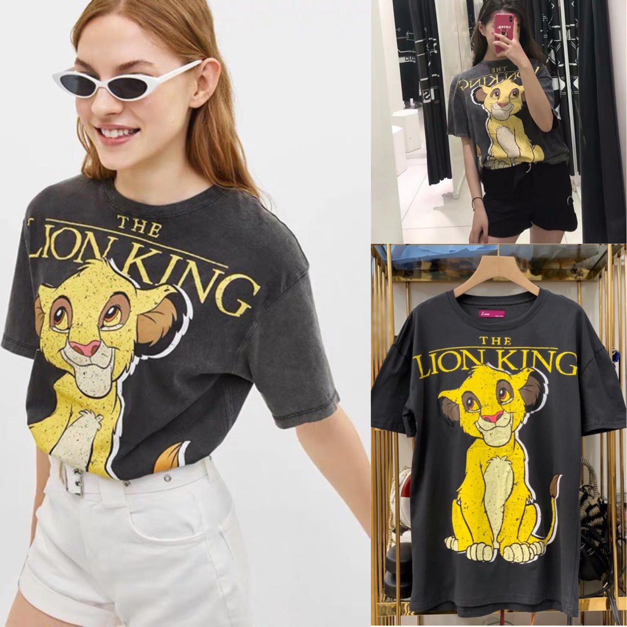 เสื้อยืดแฟชั่นสกรีนลายการ์ตูนน่ารักๆ